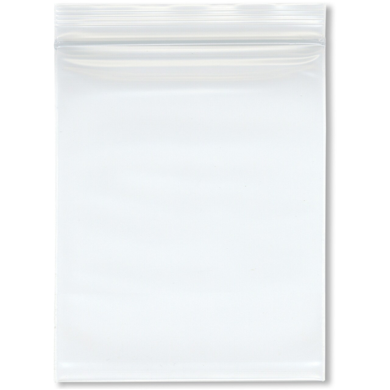 Plymor 5" x 6" (Pack of 100), 6 Mil Industrial Duty Zipper Reclosable Plastic Bags